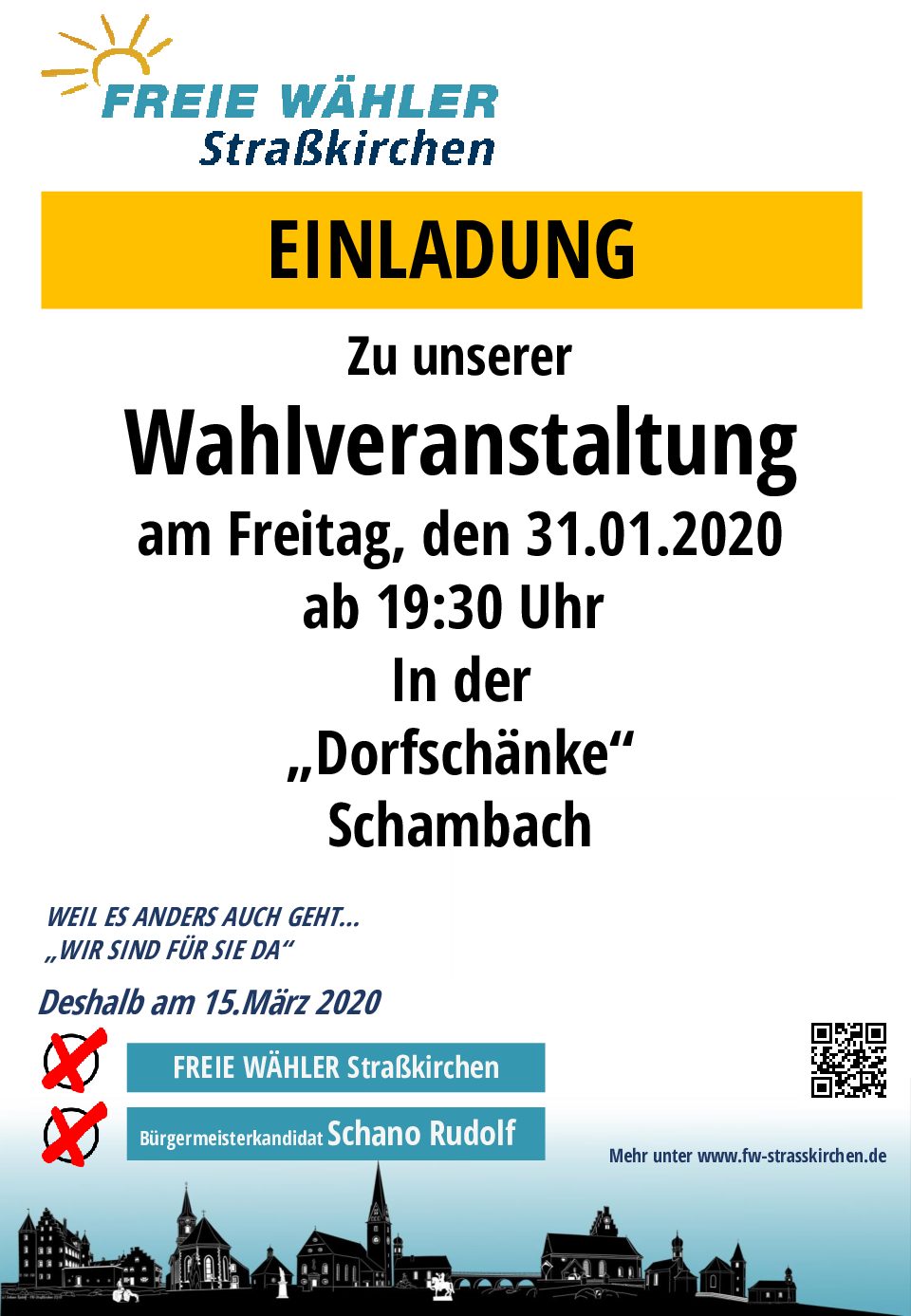 Wahlversammlung in Schambach